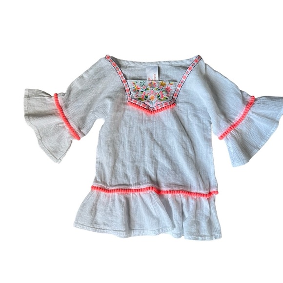 Baby girls Cat and Jack swimsuit coverup boho coverup  Size 12 months - Picture 1 of 7